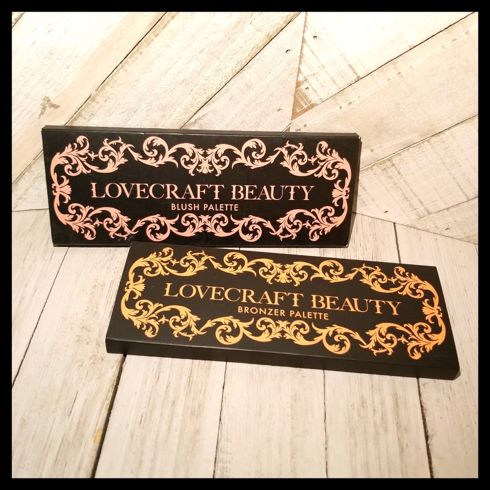 Lovecraft Beauty Blush and Bronzer Trio Palettes